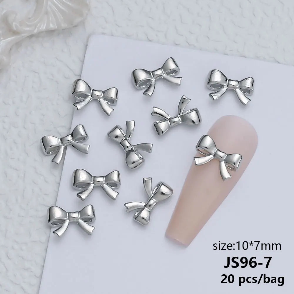 3D Schmetterlings Nail Charms