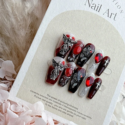 Gothic Glam Press-On Nails