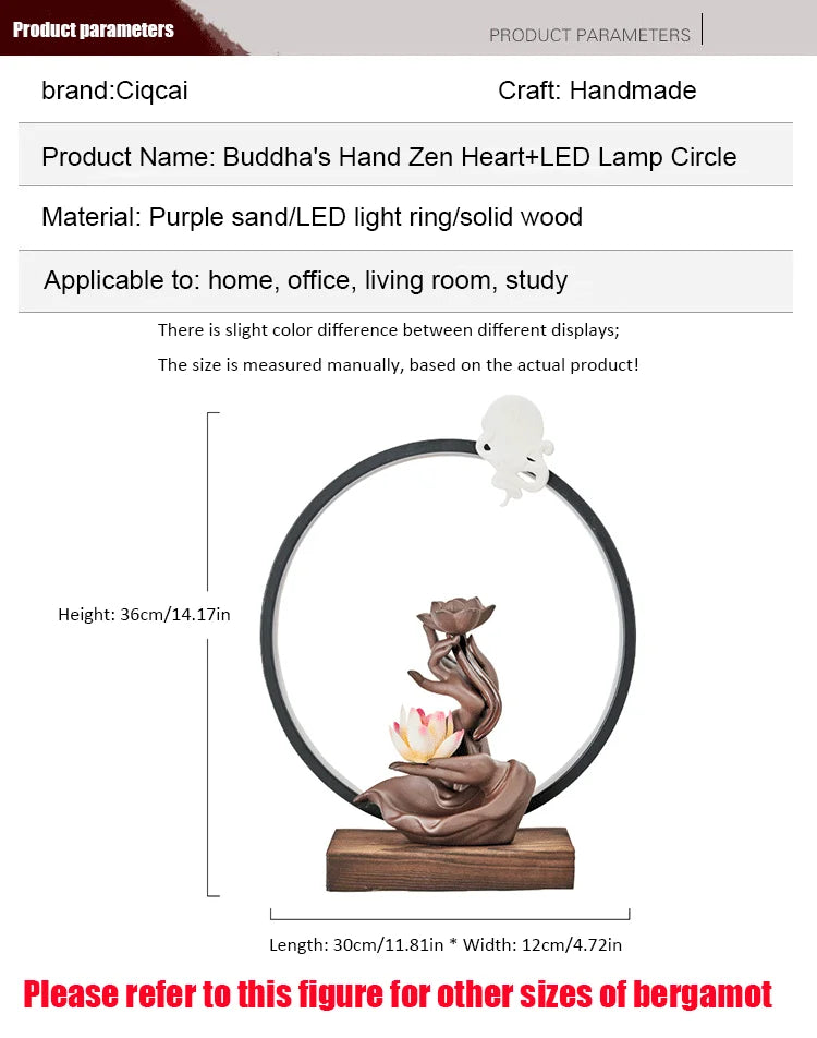 Quelle der Entspannung- Lotus Reflux Aromadiffusor - sunny.side-Productions