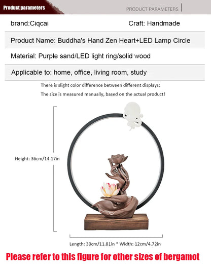 Quelle der Entspannung- Lotus Reflux Aromadiffusor - sunny.side-Productions