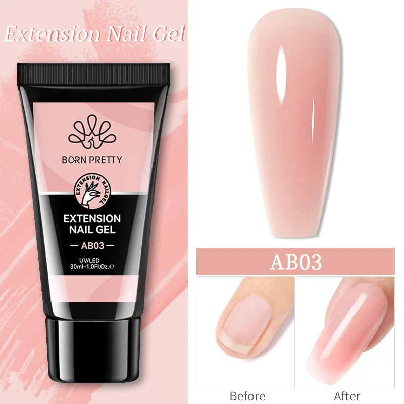 Poly-Gel Set – flexible Nagelverlängerung