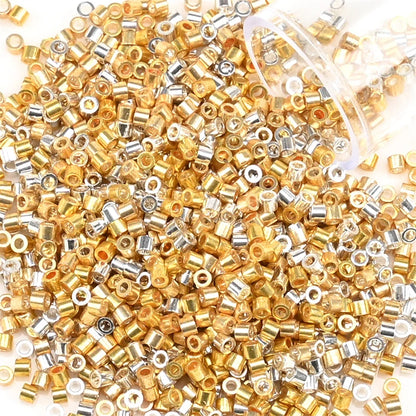 Mini-Glasperlen – Metallic Inspiration