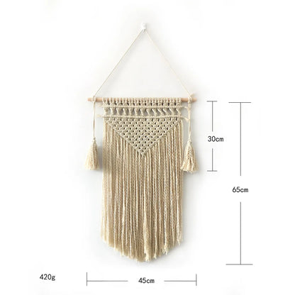 Makramee-Wandteppich – Boho-Ästhetik