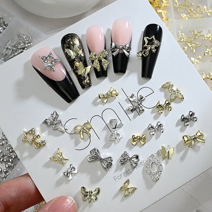 Set Nail Charms – edler 3D Glanz