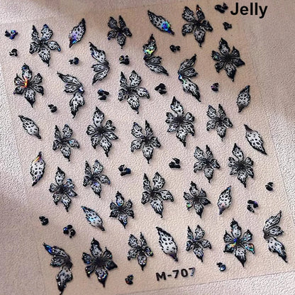 Nail Sticker – Blumen & Kirschblüten