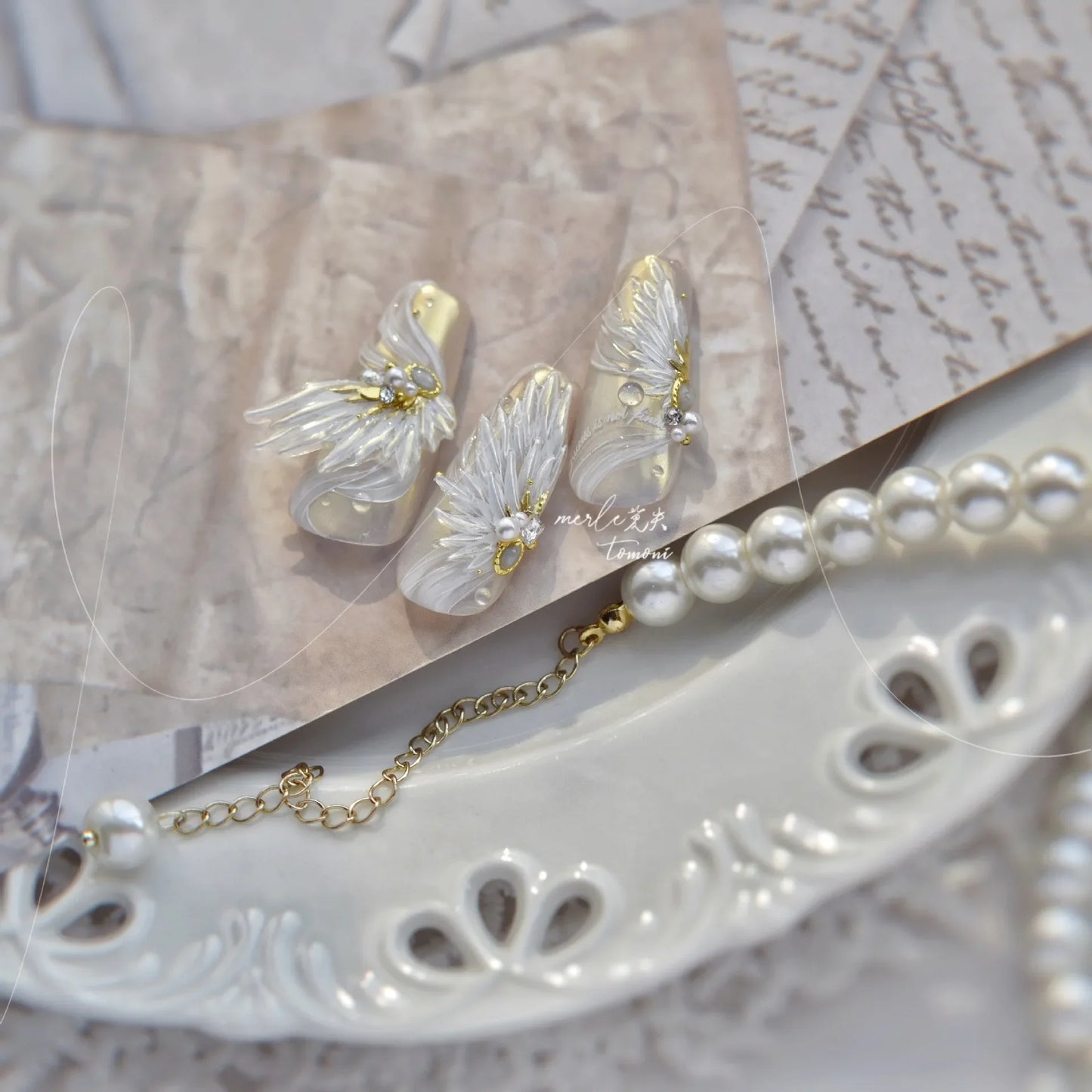 Magische Flügel – 5D Nail Sticker