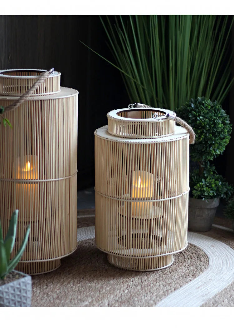 Bambus-Kerzenhalter – Natürlichkeit trifft Ruhe