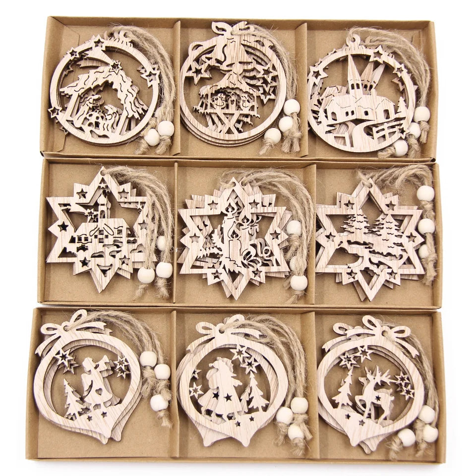 Schneeflocken Anhänger – Weihnachtsdeko