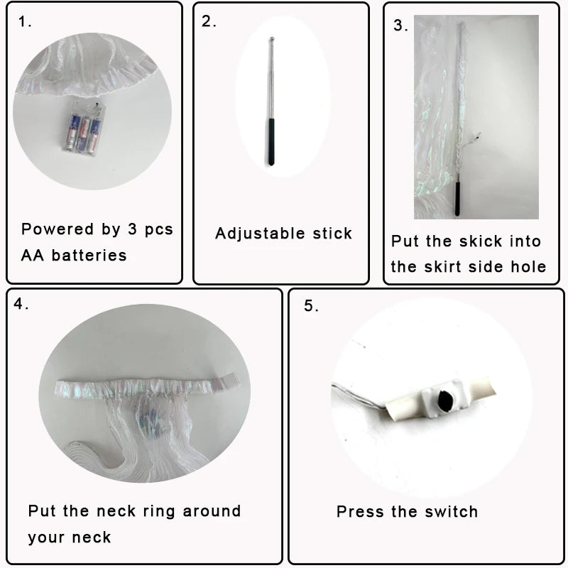 Festival- LED Schmetterlingsflügel