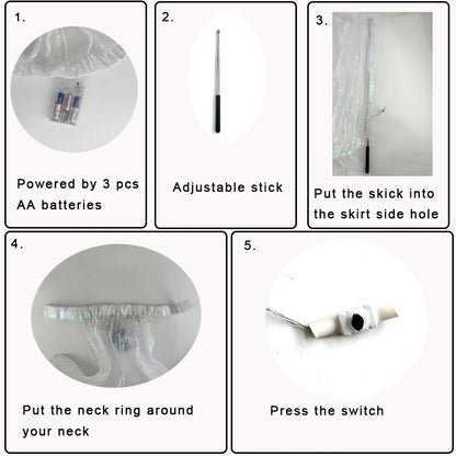 Festival- LED Schmetterlingsflügel