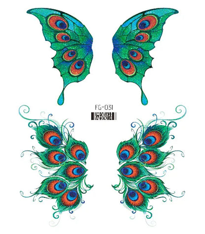 Glitzer-Tattoos – Fairy Vibes