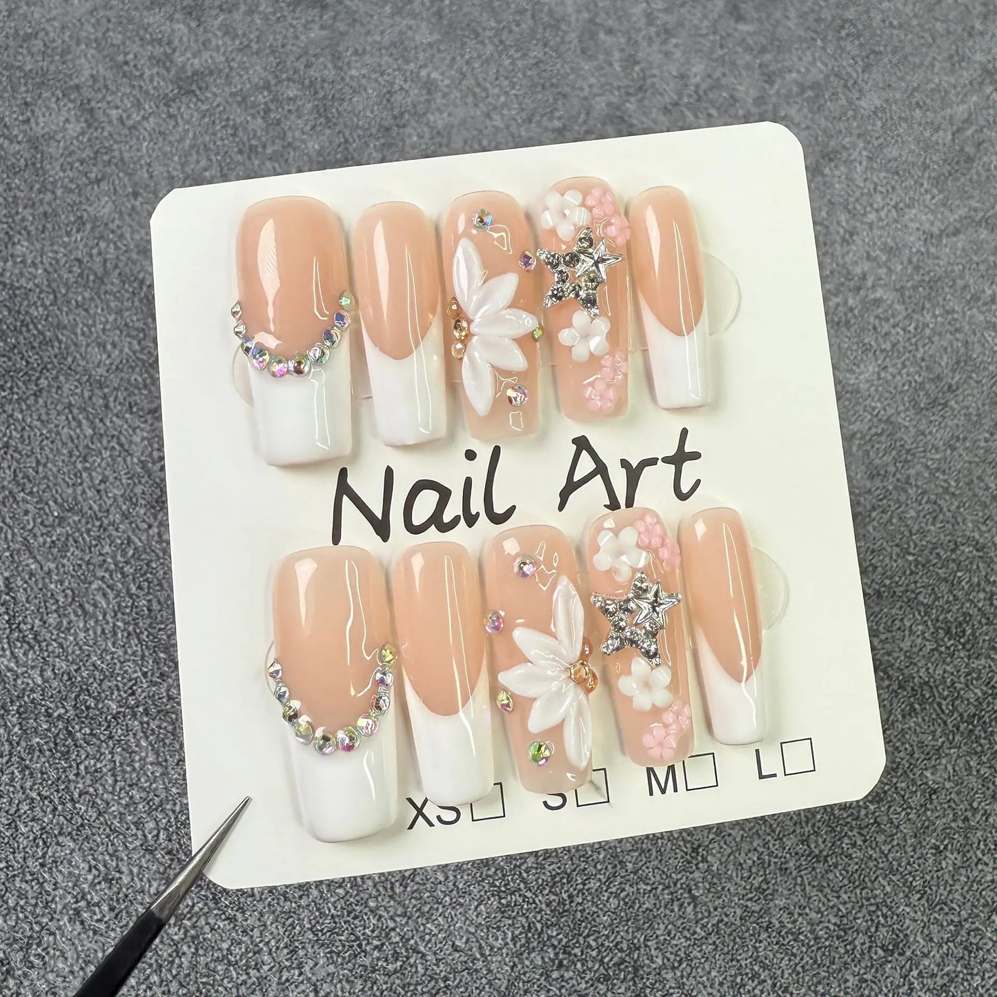 Press-On Nails Ballett – Eleganz