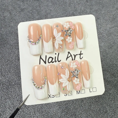 Press-On Nails Ballett – Eleganz