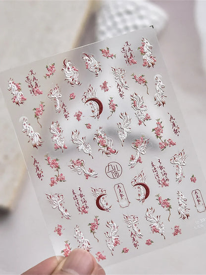 Magische Flügel – 5D Nail Sticker