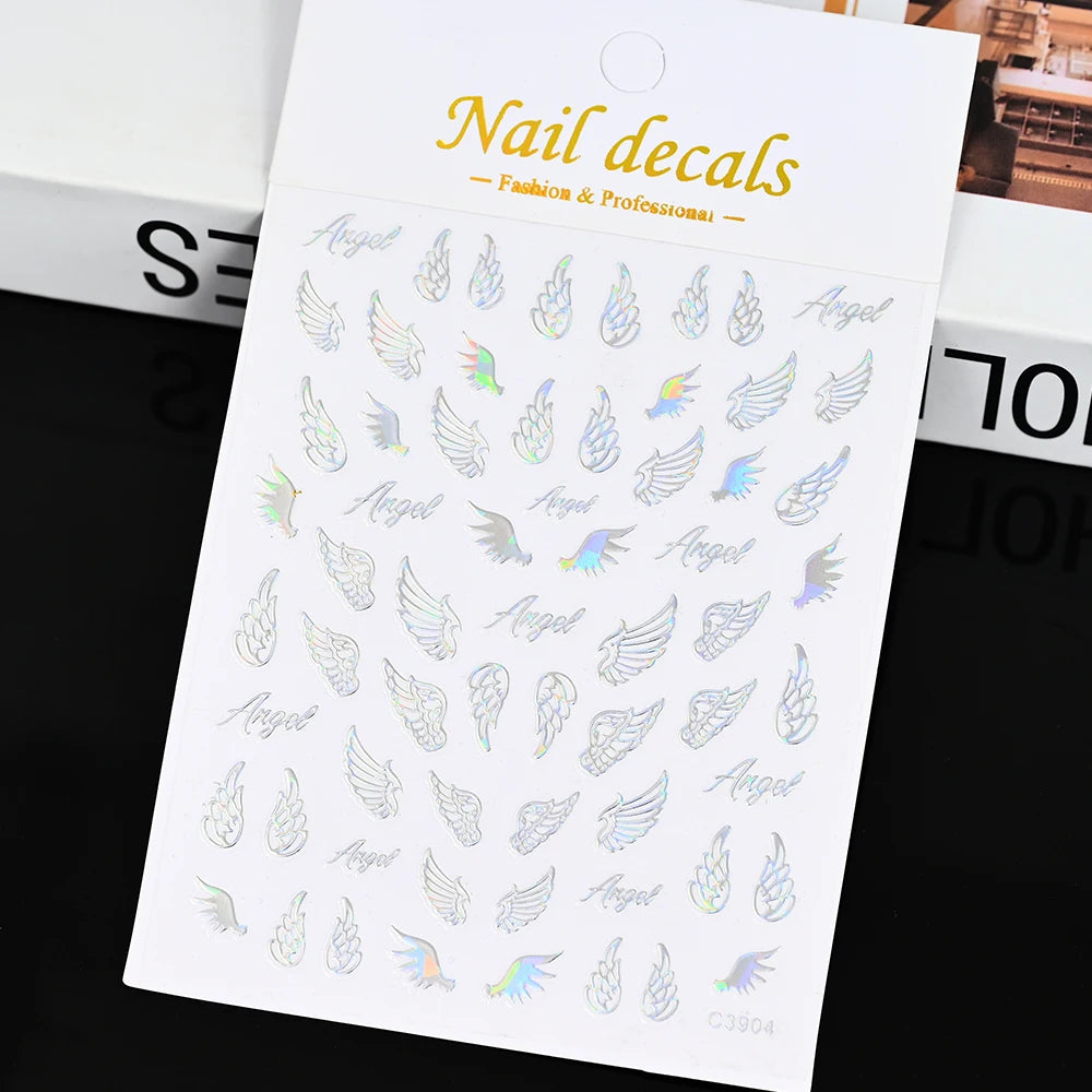 3D Nail Sticker – Sonne, Mond & Sterne