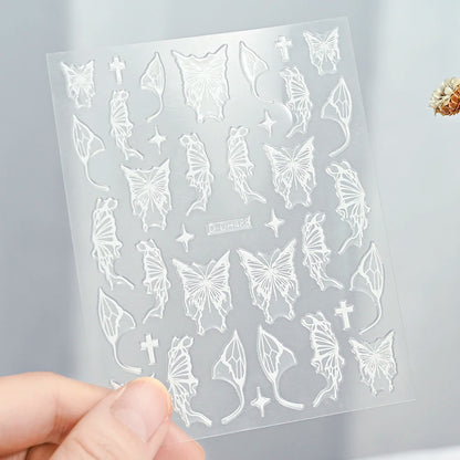 3D Nail Sticker – Sonne, Mond & Sterne