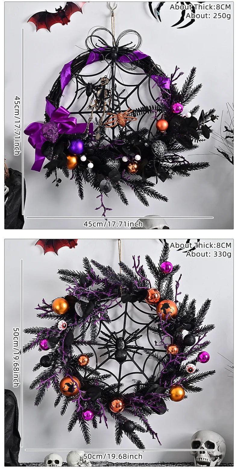 Kranz – Schaurige Türdeko