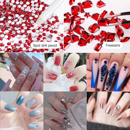 Nail Rhinestones Box – funkelnde Strasssteine