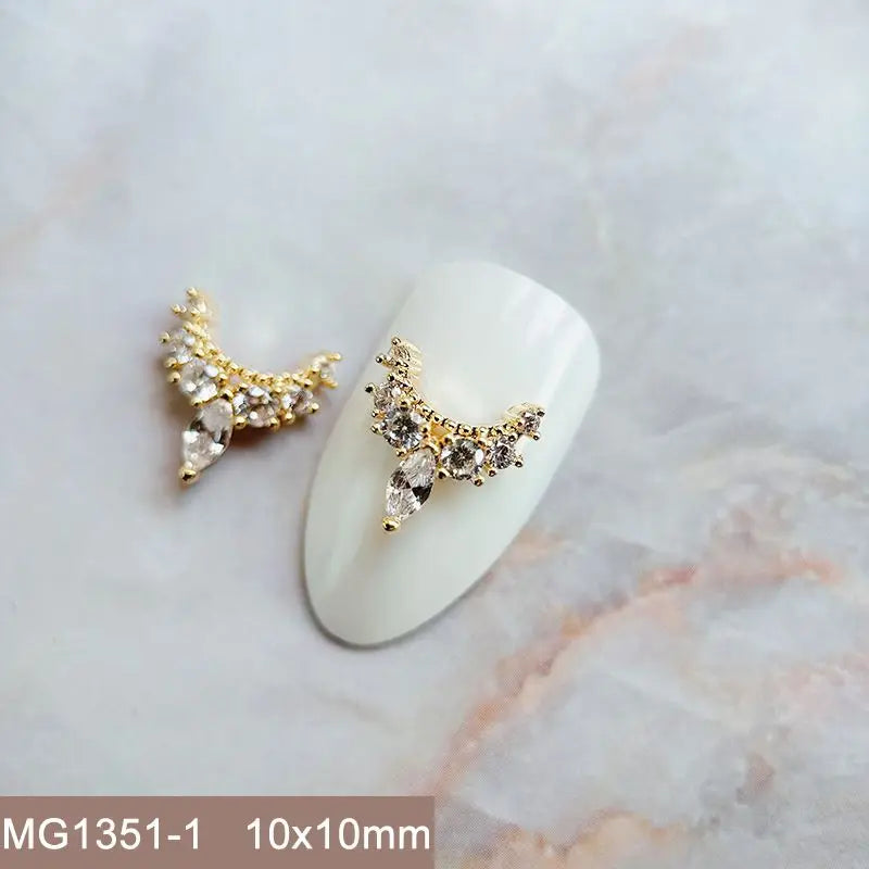 Nail Charms – eleganter Kristall-Look