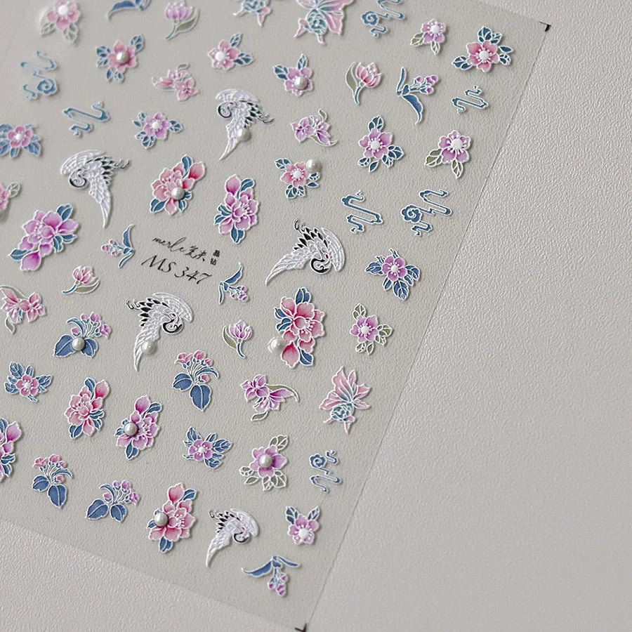 Magische Flügel – 5D Nail Sticker