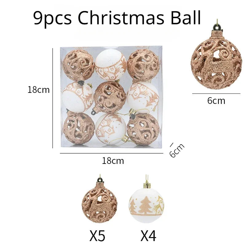 Weihnachtskugeln – Dekorative Designs