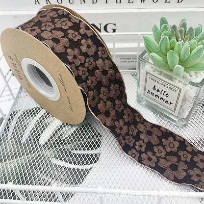 Wellenrandband – Festliche Weihnachtsdekoration