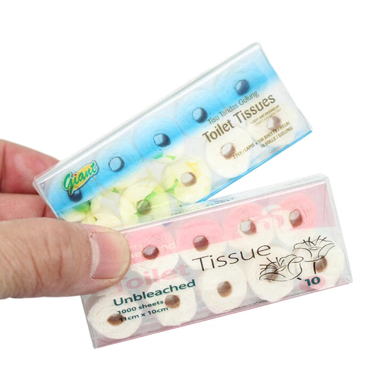 Miniatur WC-Papierrollen – Lustiges Wichtel Zubehör