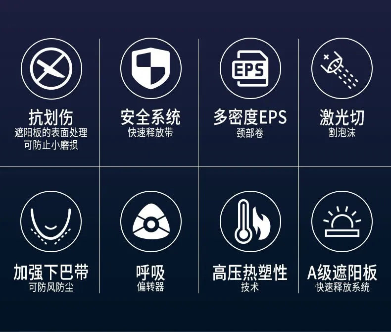 Motorradhelm – Starker Look. Voller Schutz