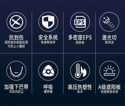 Motorradhelm – Starker Look. Voller Schutz