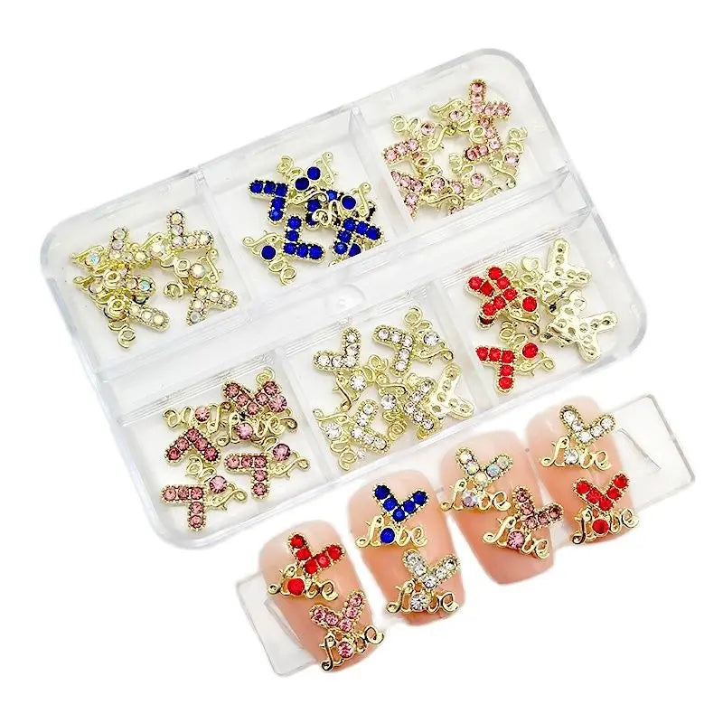 Nail Charms – Glitzernde Strass-Deko