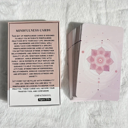 Mehr Ruhe. Mehr Klarheit- Achtsamkeitskarten - sunny.side-Productions