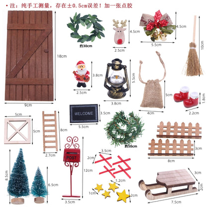 Miniatur Weihnachts-Set – Wichtelhaus Zubehör