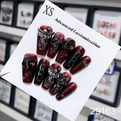 Gothic Glam Press-On Nails