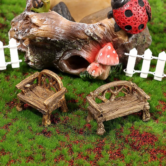 Mini Wichtelsitzecke – Ruheplatz für kleine Wunder