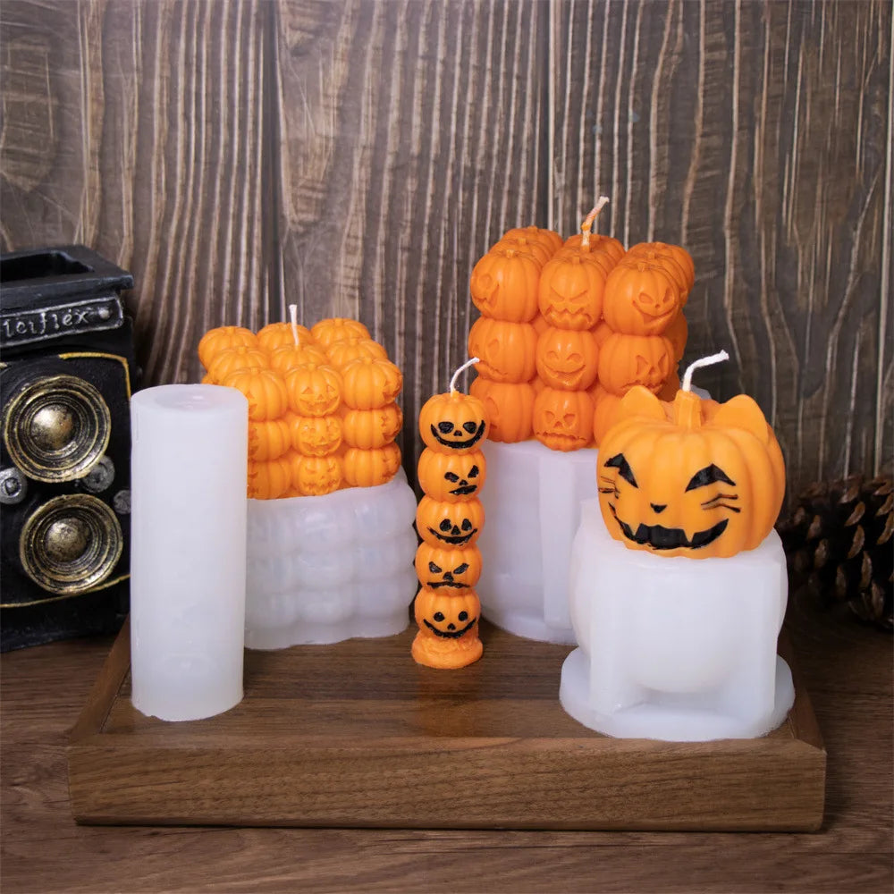 Halloween-Kerzenform – spooky & kreativ