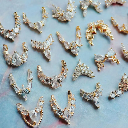 Nail Charms – eleganter Kristall-Look