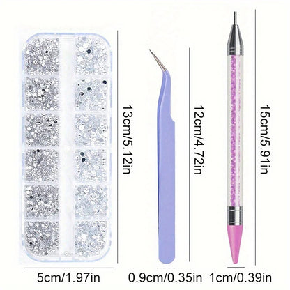 Nail Art Strass – Glitzernde Kristalle