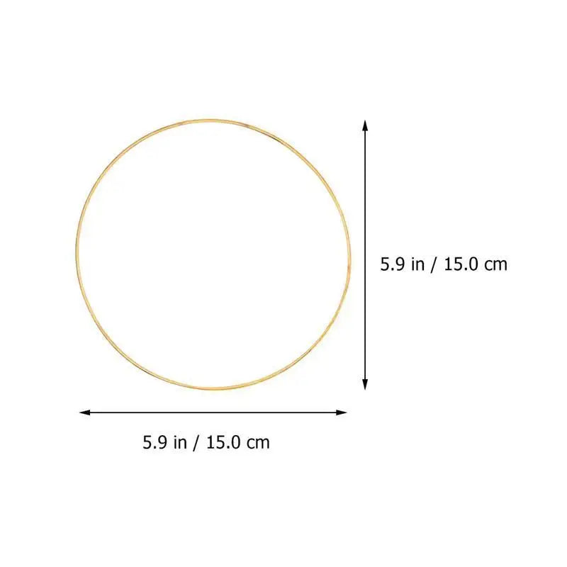 Metallringe-Set – DIY Traumfänger