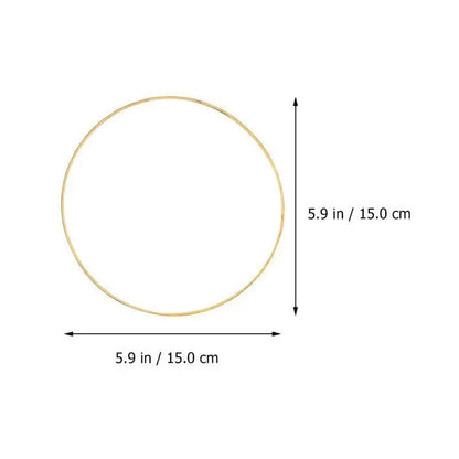Metallringe-Set – DIY Traumfänger