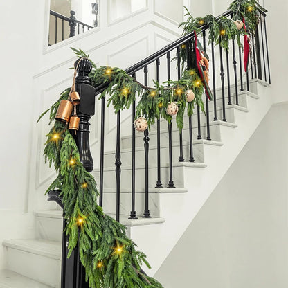 Weihnachtsgirlande – Lichterglanz