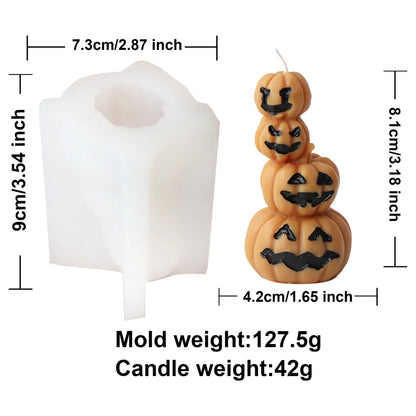 Halloween-Kerzenform – spooky & kreativ