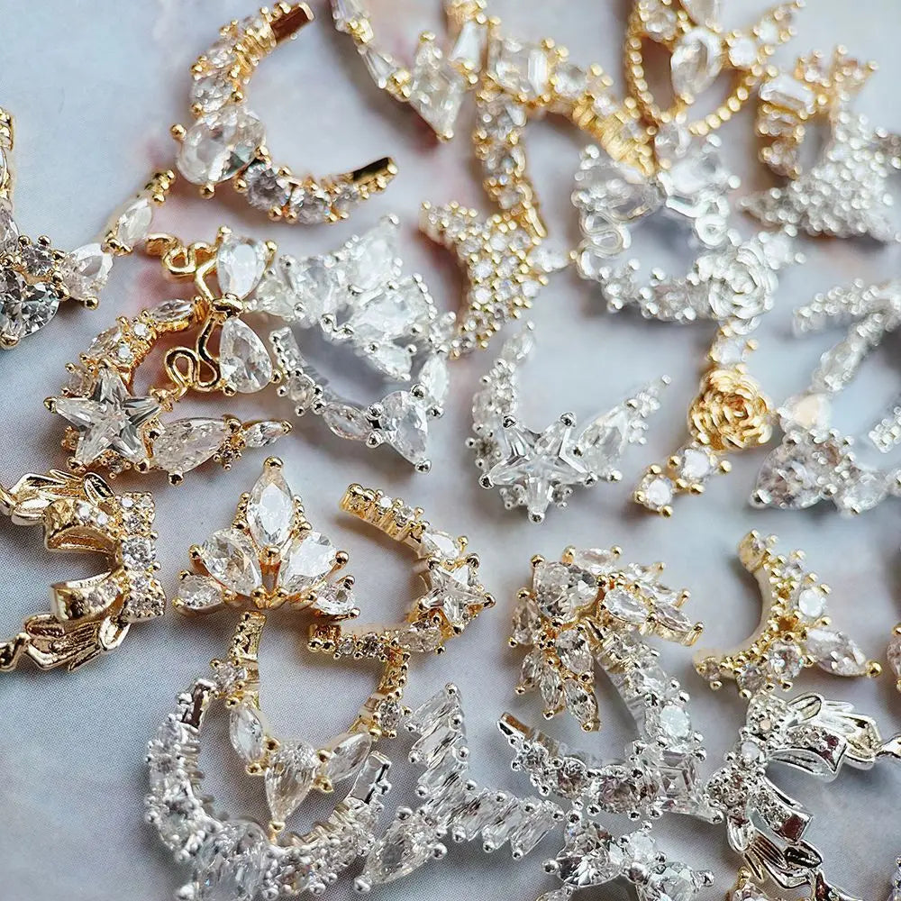 Nail Charms – eleganter Kristall-Look