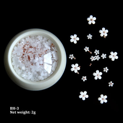 Acryl-Blumen Nail Art