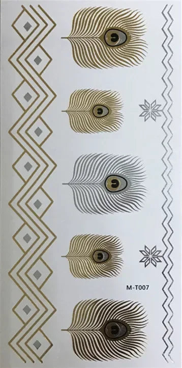 Golden Vibes – Festival-Tattoo