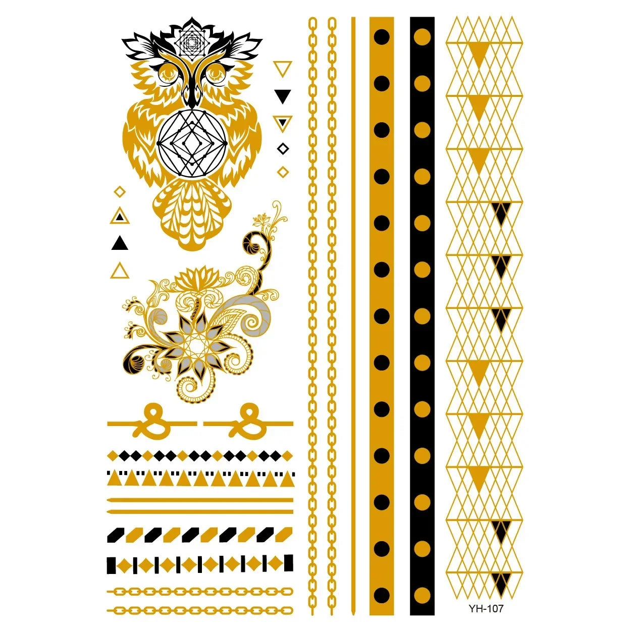 Golden Vibes – Festival-Tattoo