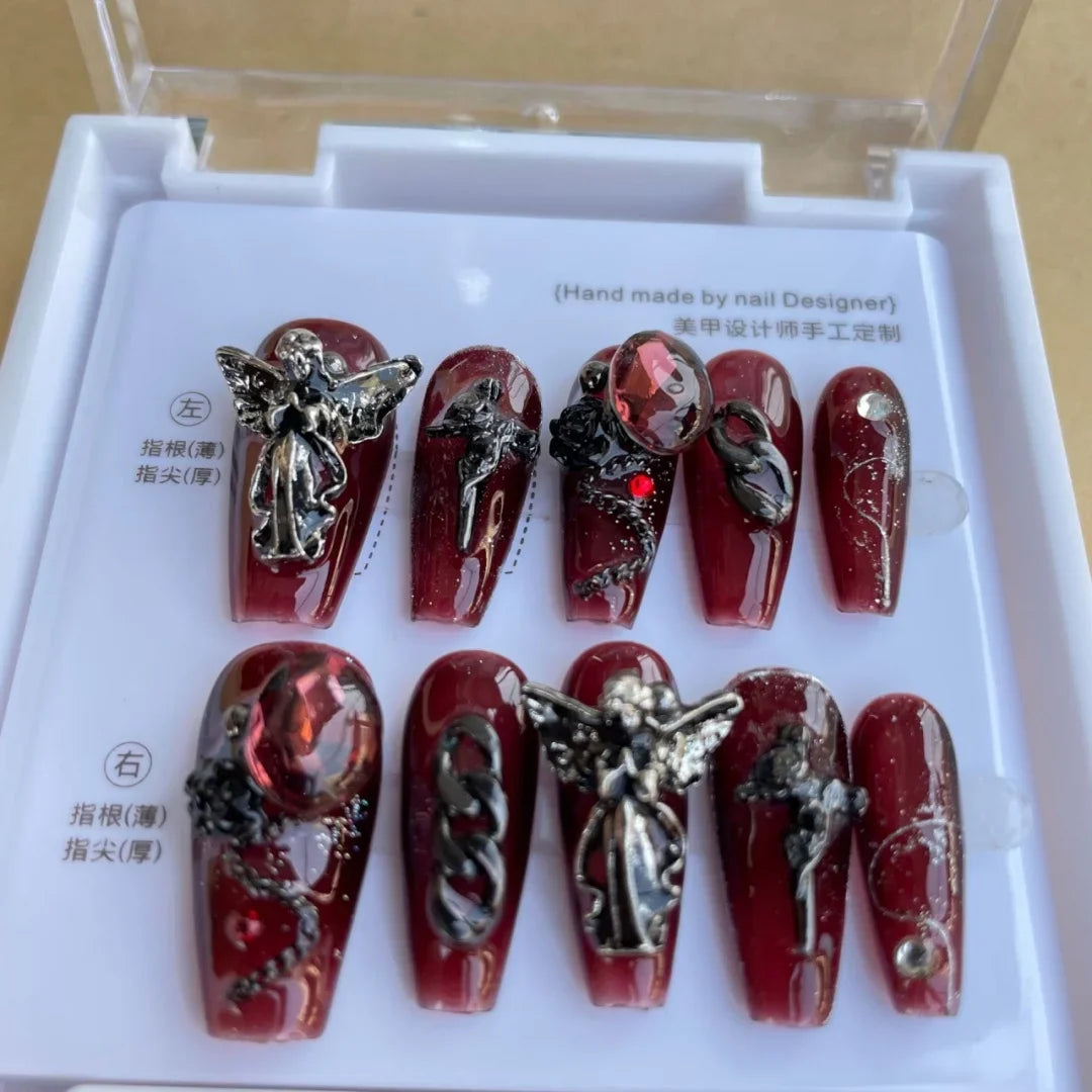 Gothic Glam Press-On Nails