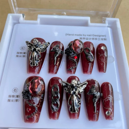 Gothic Glam Press-On Nails