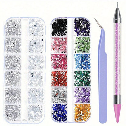 Nail Art Strass – Glitzernde Kristalle