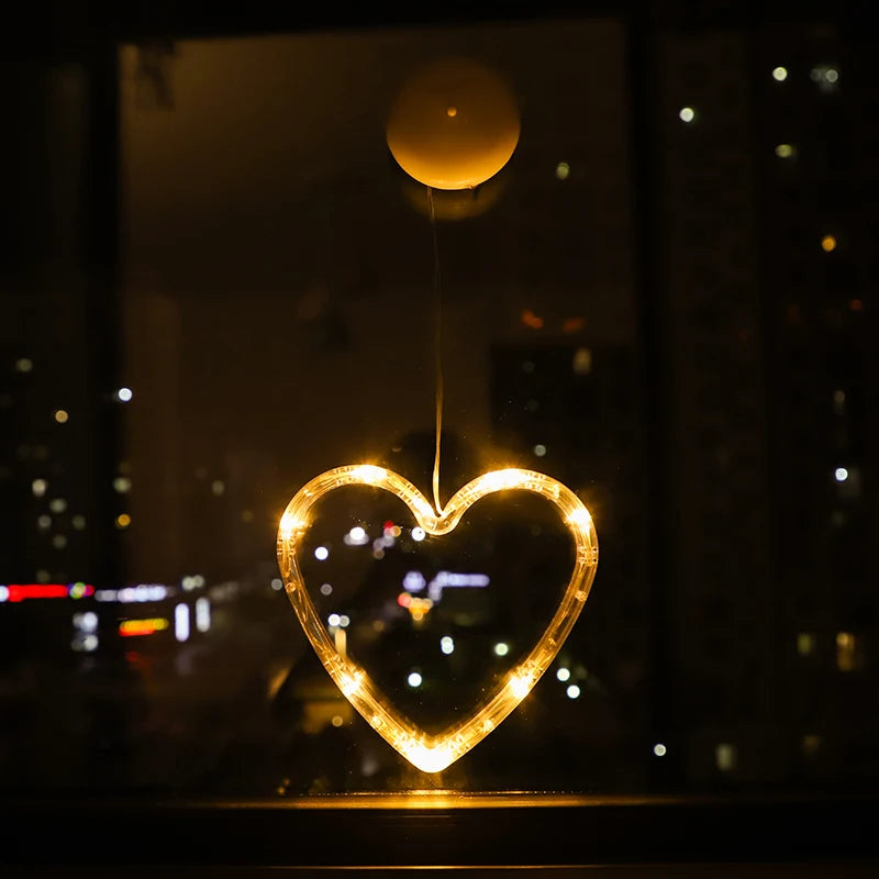 Leuchtende Weihnachtsmotive – Fensterlichter