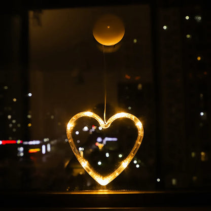 Leuchtende Weihnachtsmotive – Fensterlichter